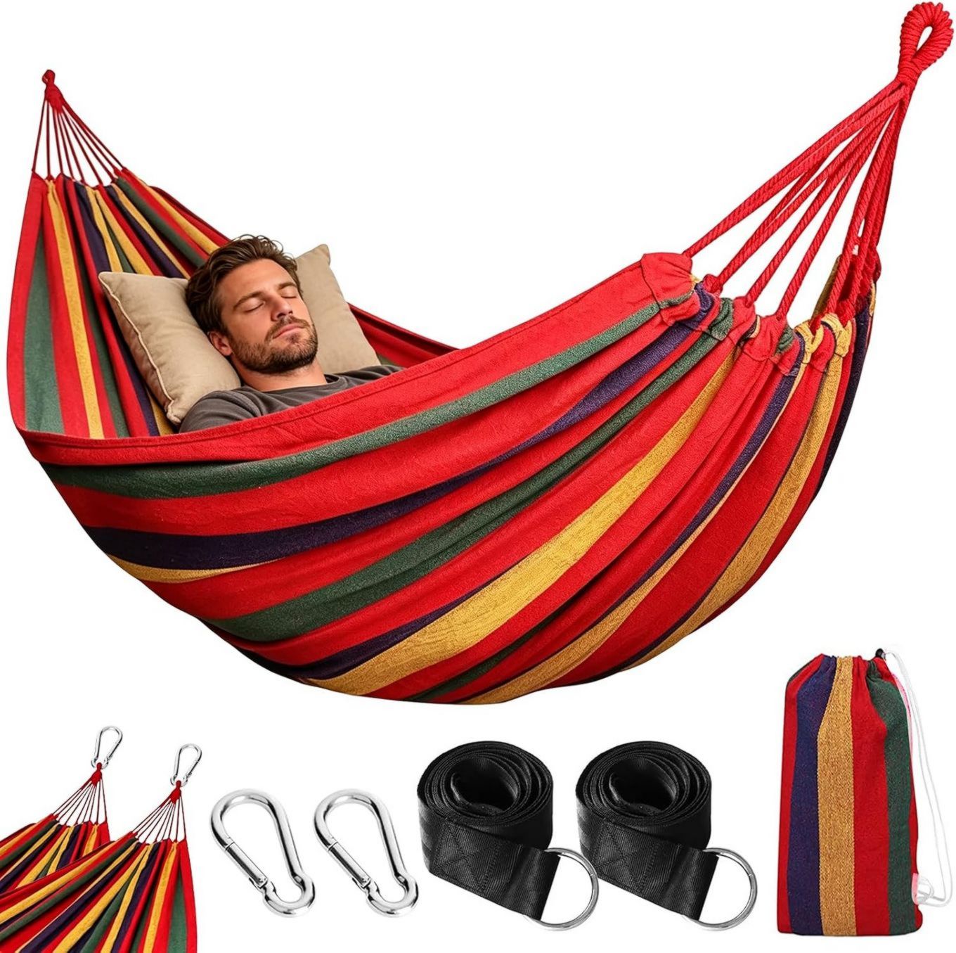 Un' amaca versatile e adattabile decordazione viaggio giardinaggio impermeabile e resistente all'acqua
