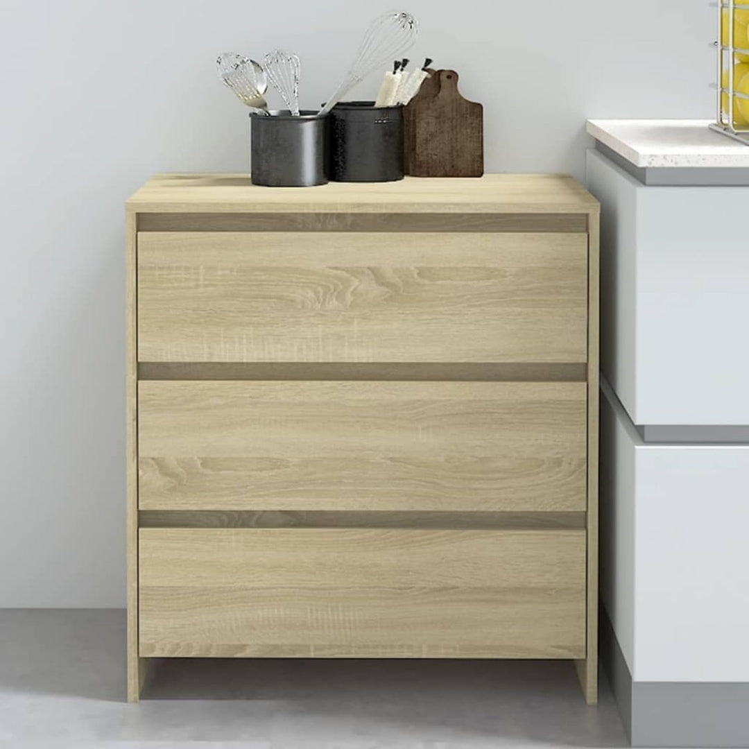 Armadio Home Giardino Credenza Rovere Sonoma 70x41x75 cm Legno Ingegnerizzato 70x41x75 cm